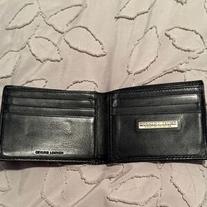 Black Leather Wallet